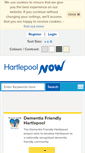 Mobile Screenshot of hartlepoolnow.co.uk